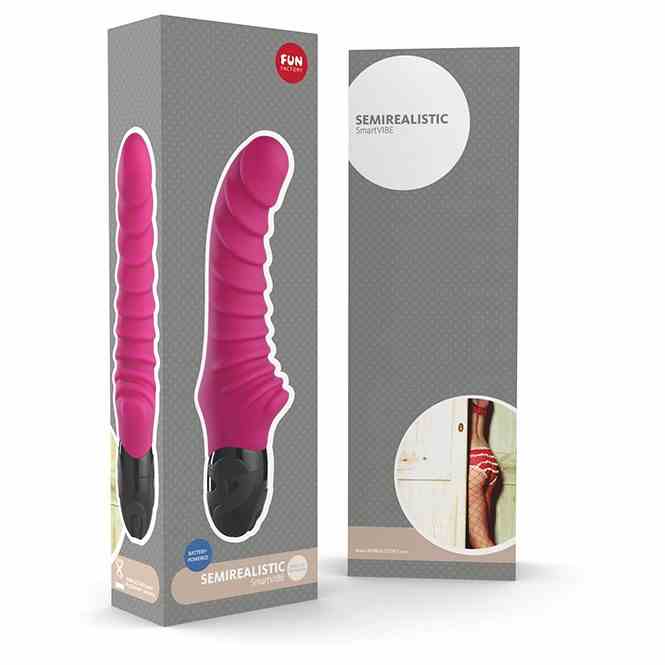 Wibrator Fun Factory Semirealistic Jeżynowy