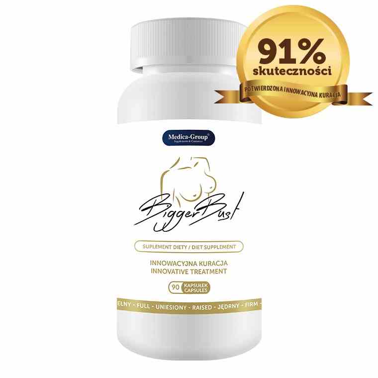Kapsułki Na Biust Biggerbust 90Szt