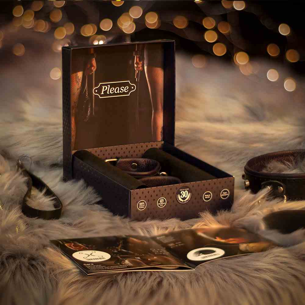 Maska Skórzana Na Oczy Please Alex