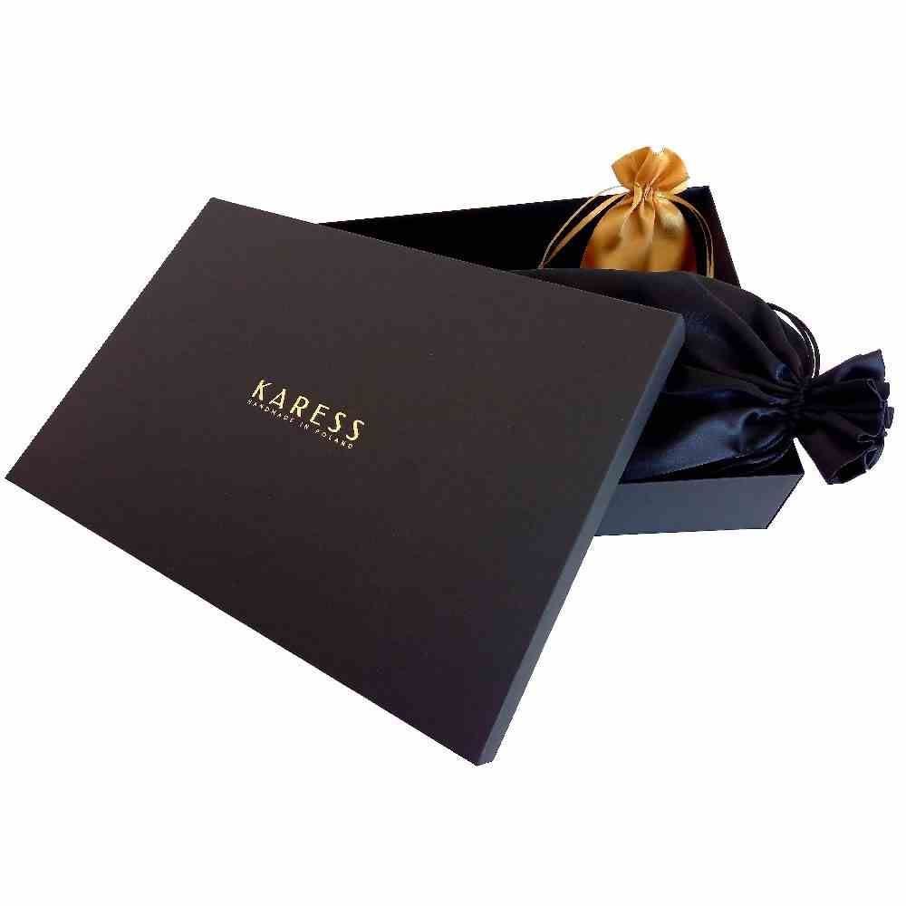 Uprząż Skórzana Karess Nastia, Czarna