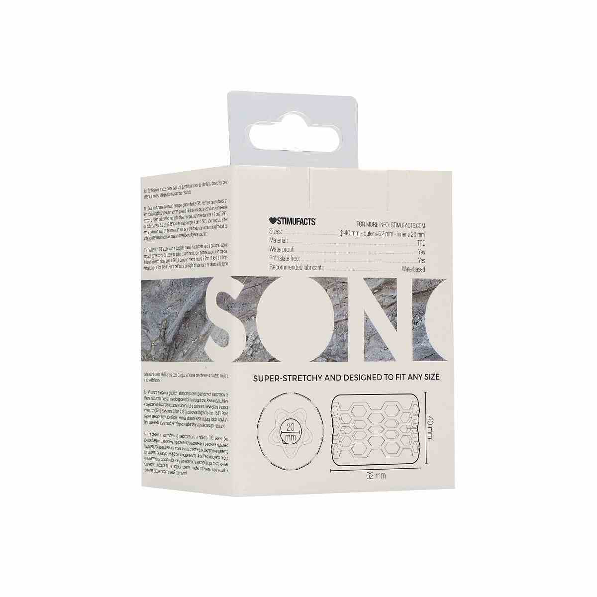 Masturbator Bumper Sono No94 Bezbarwny