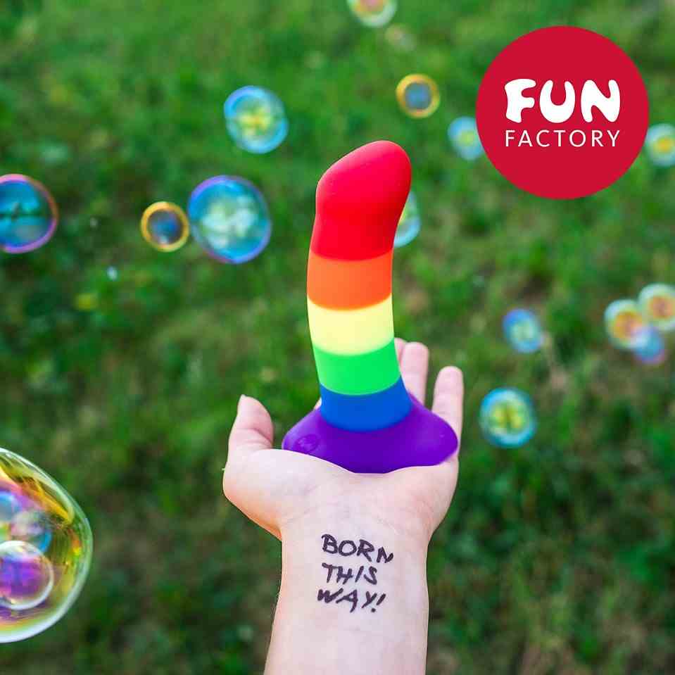 Dildo Fun Factory Amor Rainbow Edition