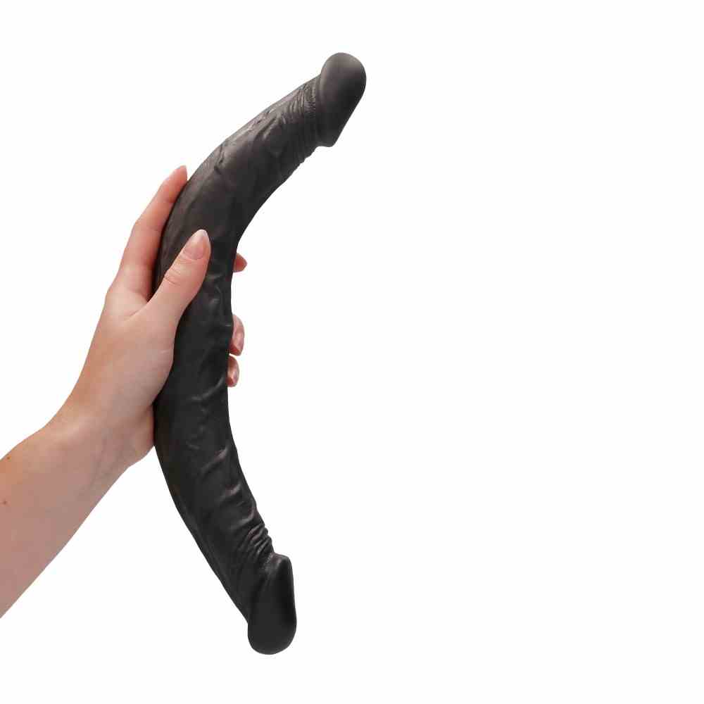 Dildo Dwustronne 36 Cm Czarne