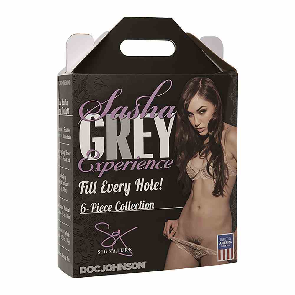 Masturbator Sasha Grey Zestaw 6-Częściowy