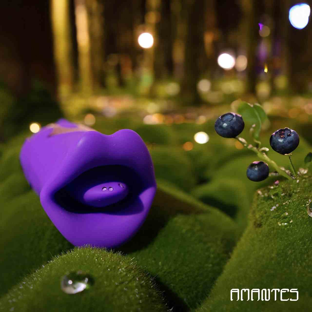 Amantes Cookie Stymulator Usta Fioletowy