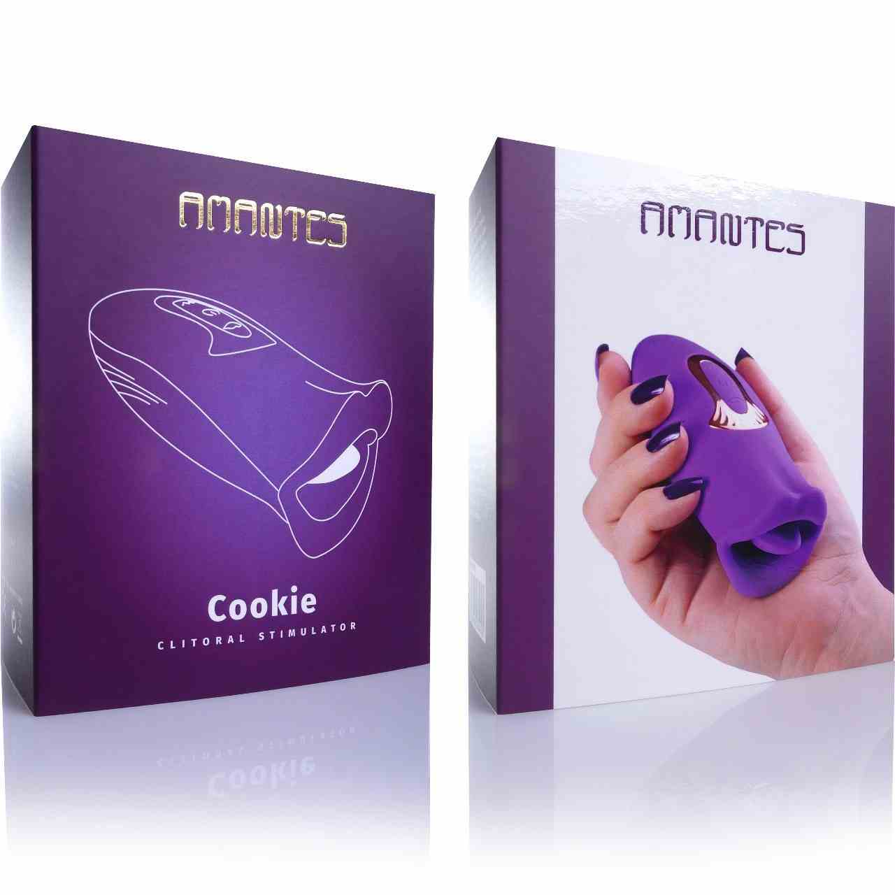 Amantes Cookie Stymulator Usta Fioletowy