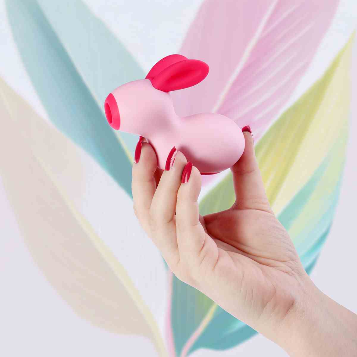 Stymulator Łechtaczki Xtoy Króliczek Różowy Usb