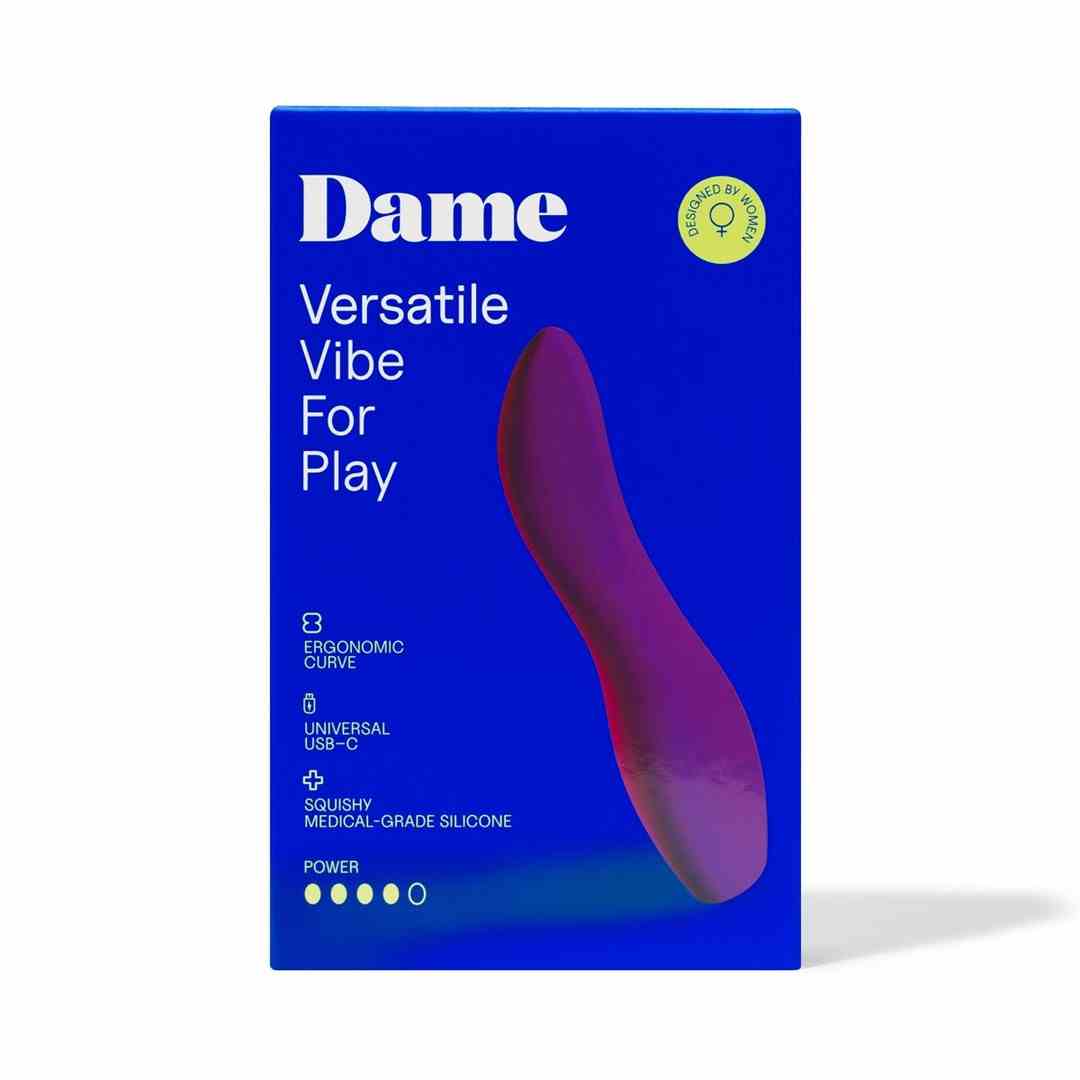 Wibrator Dame Dip 2.0 Śliwkowy