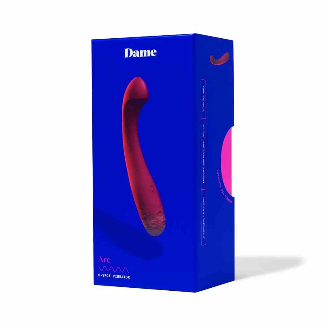 Wibrator Dame Arc Śliwkowy