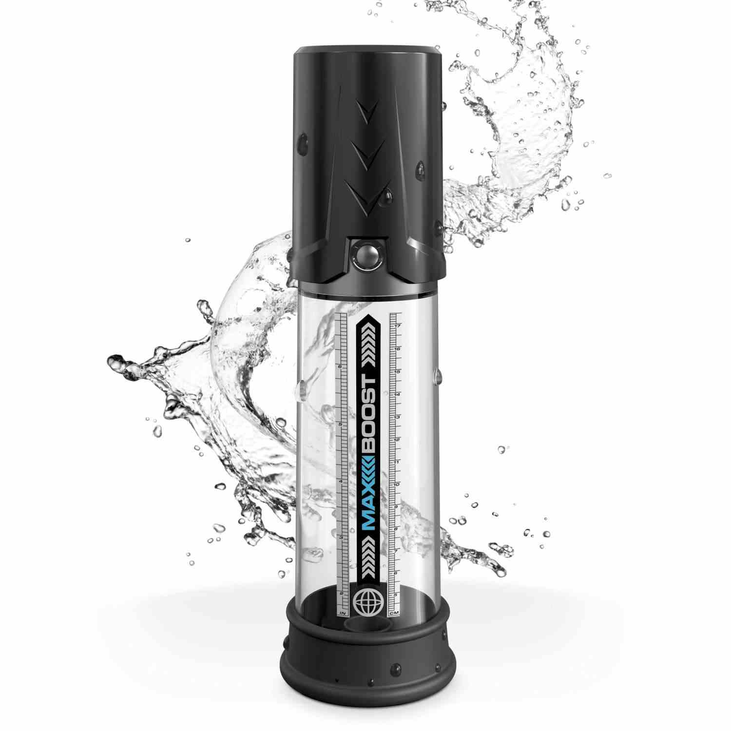 Pompka Do Erekcji Tłokowa Max Boost Czarna