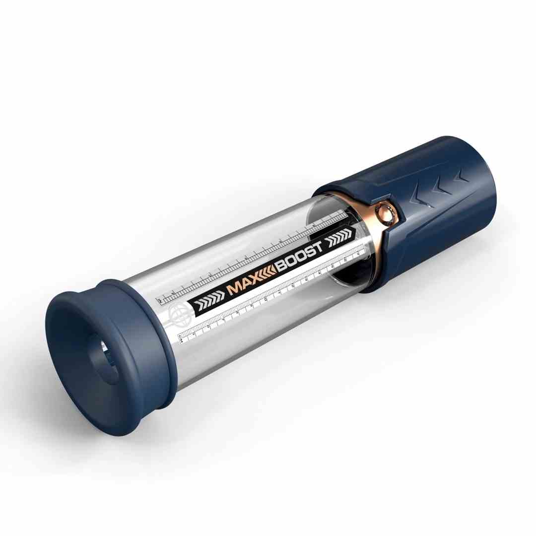 Pompka Do Erekcji Tłokowa Max Boost Granatowa